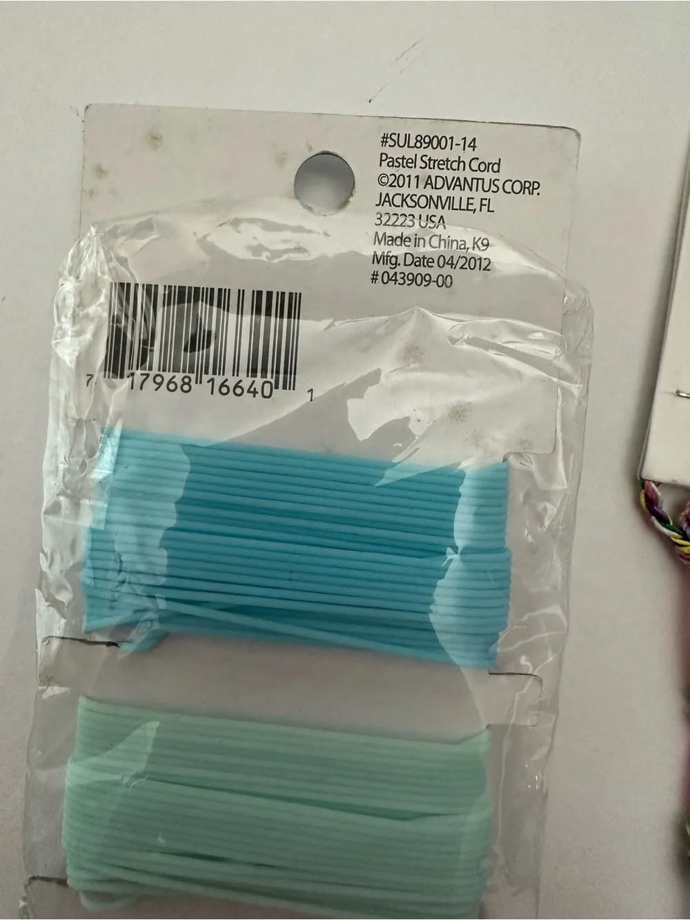JoAnn Fabrics Braided Bubble Bead Stretch Cord Bracelet Bundle